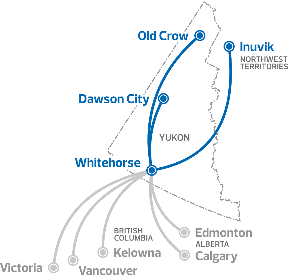 Student Flex – North Route Map