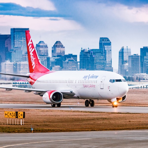 Calgary, AB and Air North Aircraft