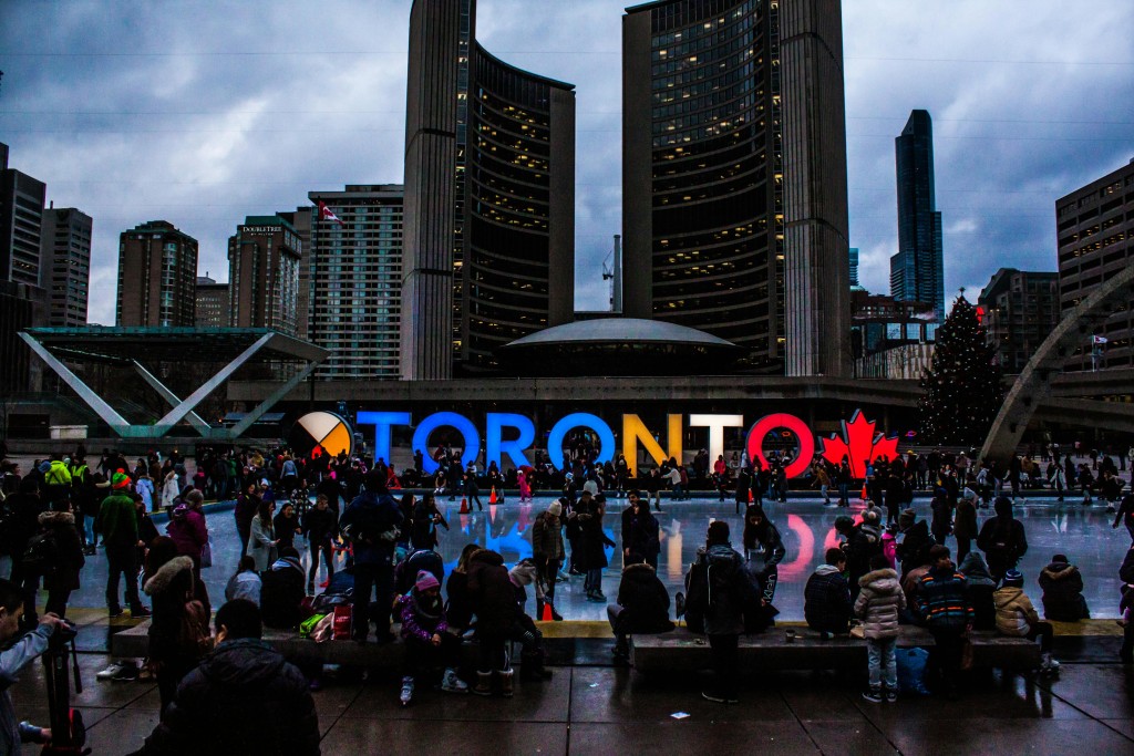 Toronto skating rink