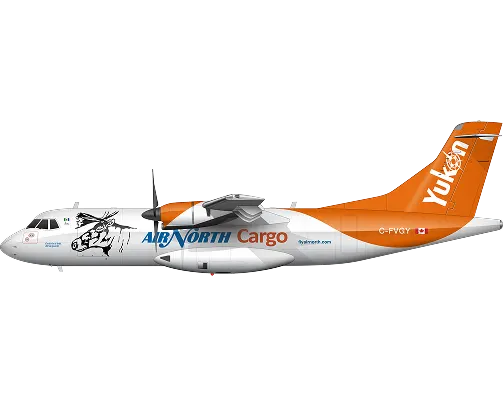 ATR 42-320 (Cargo) side view
