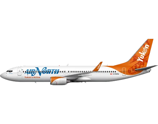 Boeing 737-800 side view