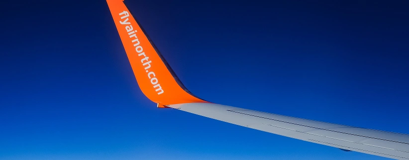 Air North - Wing and Northern Lights