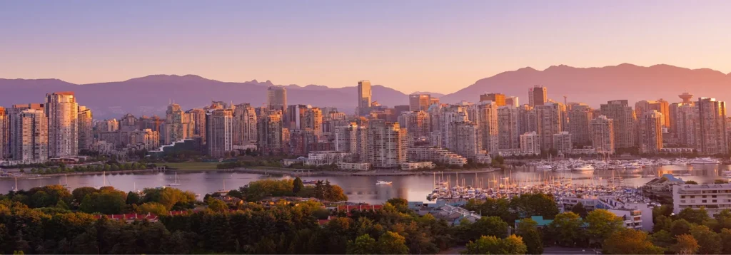 Vancouver skyline